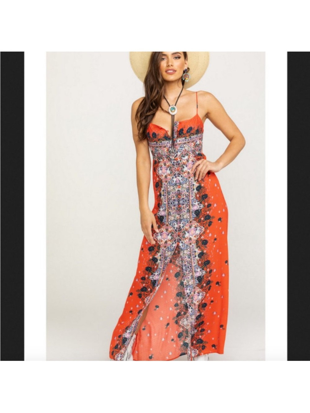 Free People Morning Song Printed Maxi Dress - Picture 7 of 16